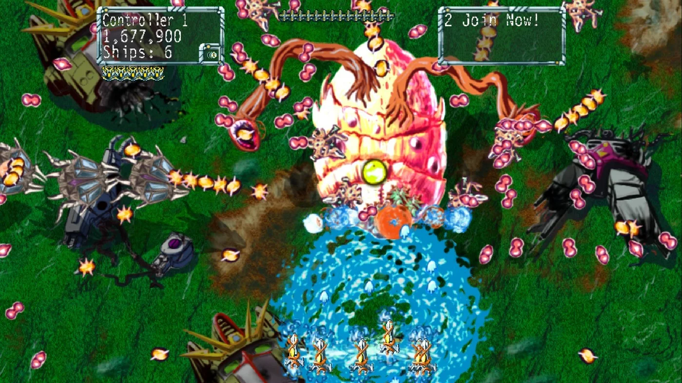 Изображение игры: Shoot 1UP DX