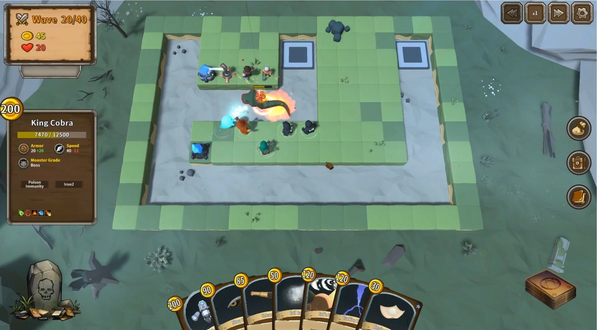 Изображение игры: Tiny Defender