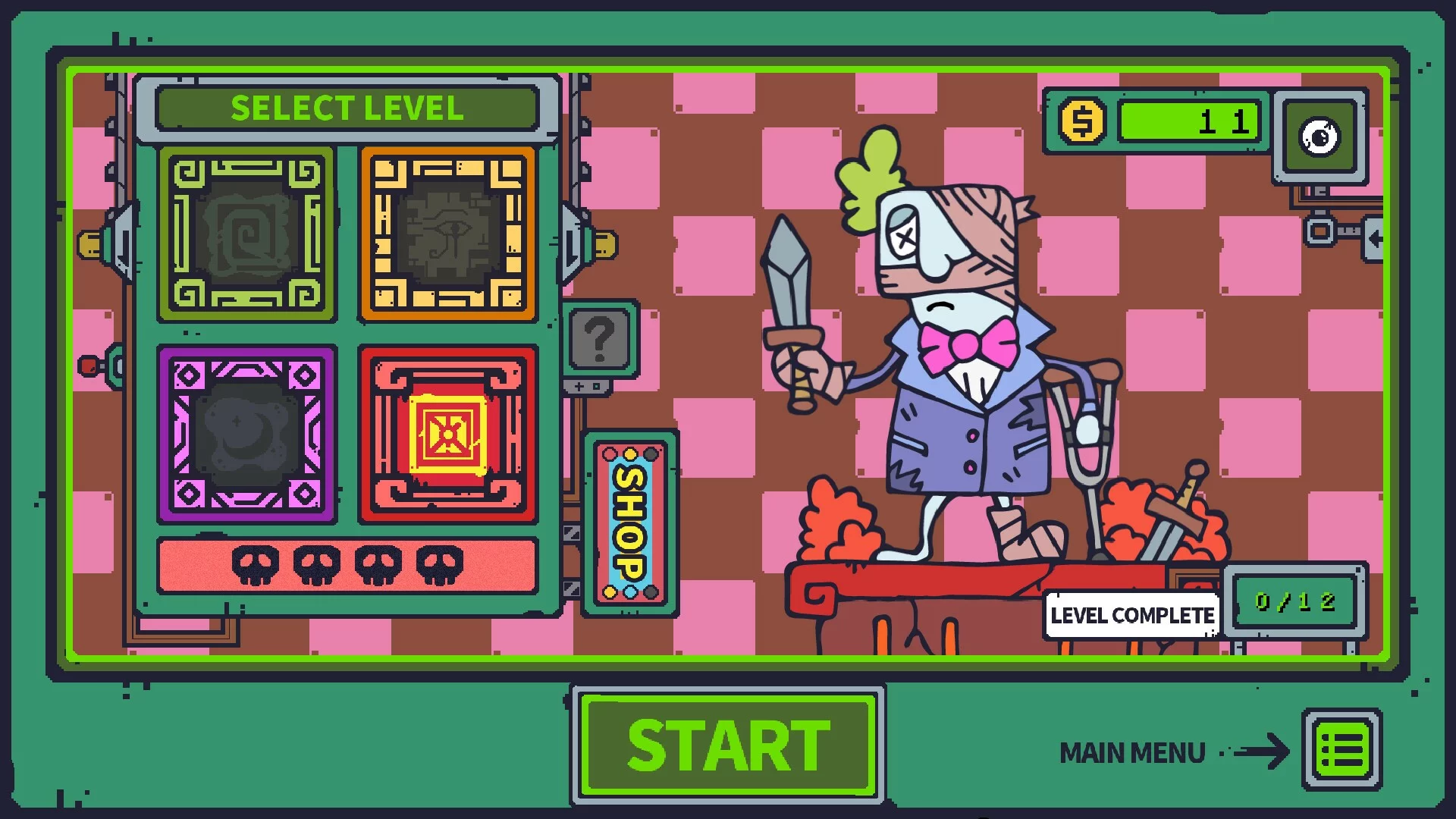 Изображение игры: Zombie Dungeon
