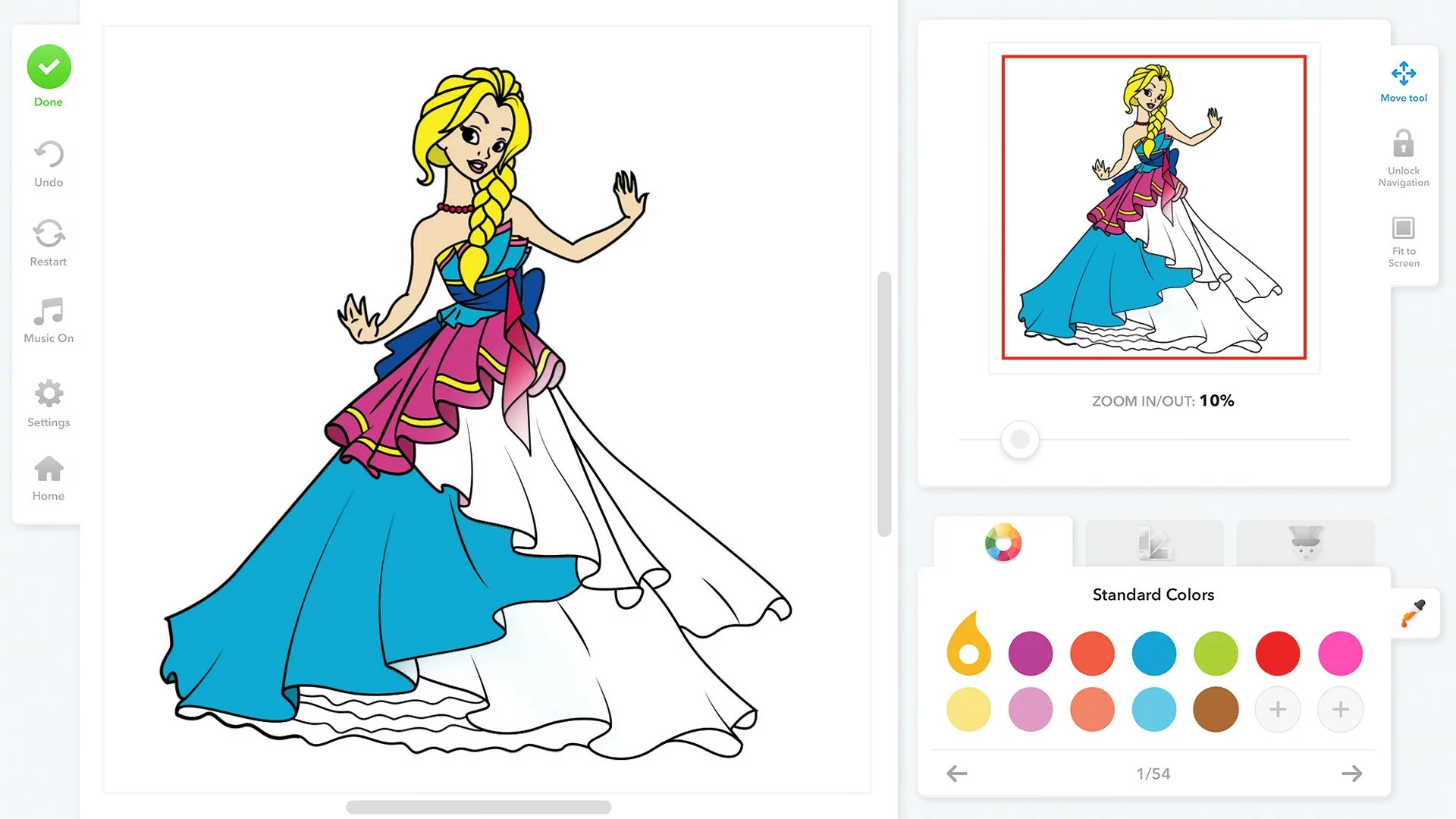 Изображение игры: Coloring Book for Kids