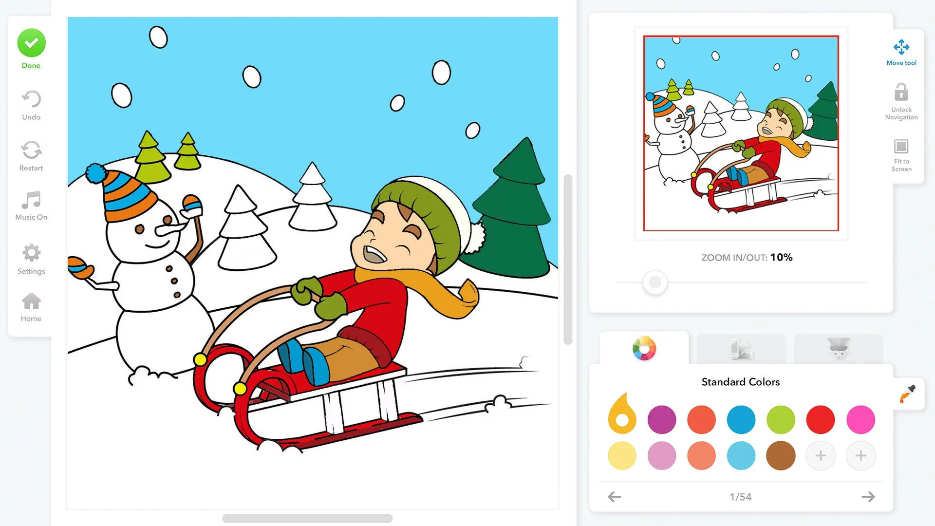 Изображение игры: Coloring Book for Kids