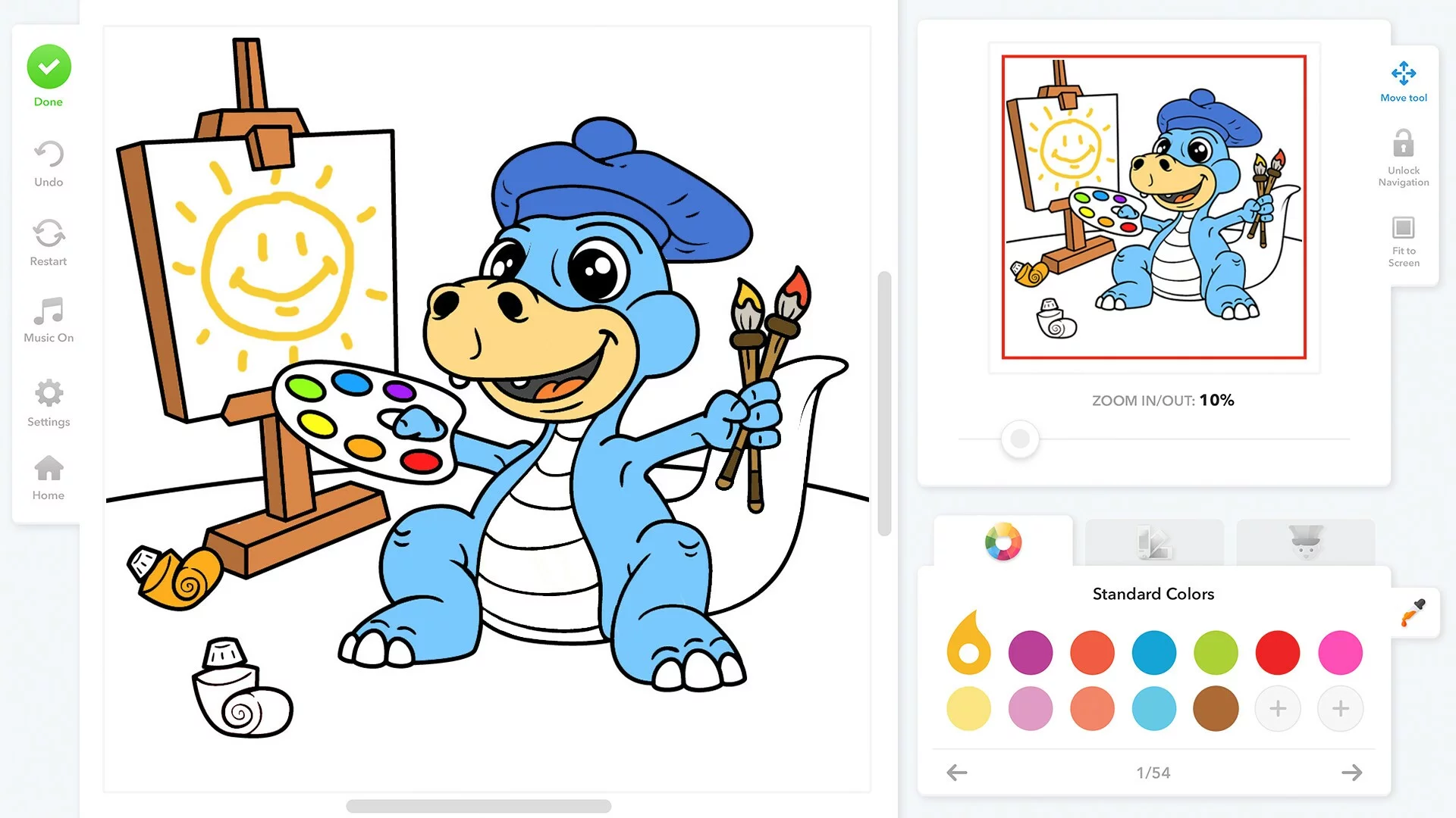 Изображение игры: Coloring Book for Kids