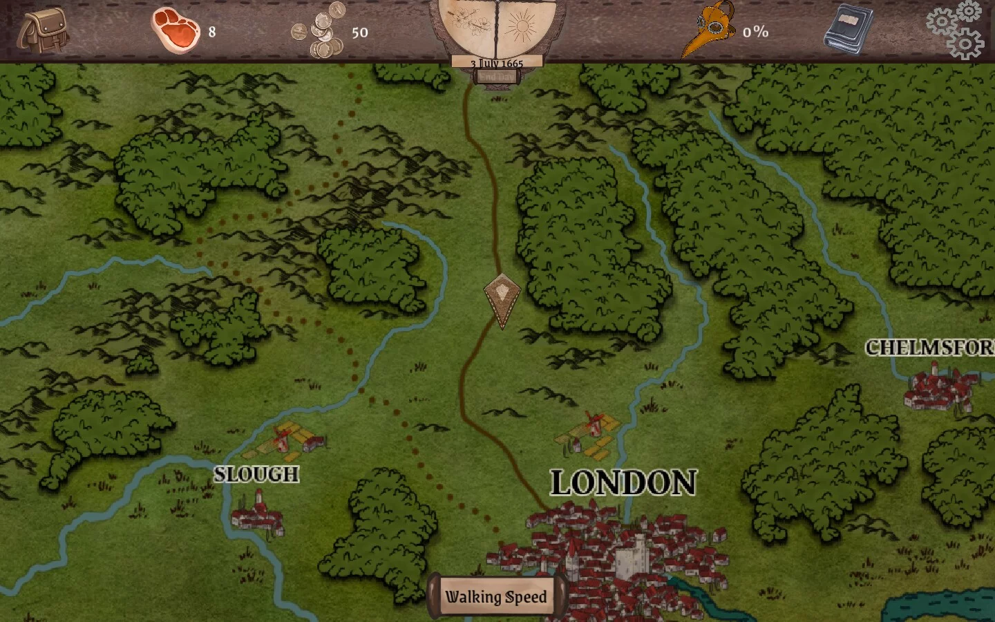 Изображение игры: The Great Plague Exodus