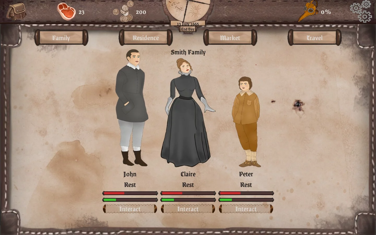 Изображение игры: The Great Plague Exodus