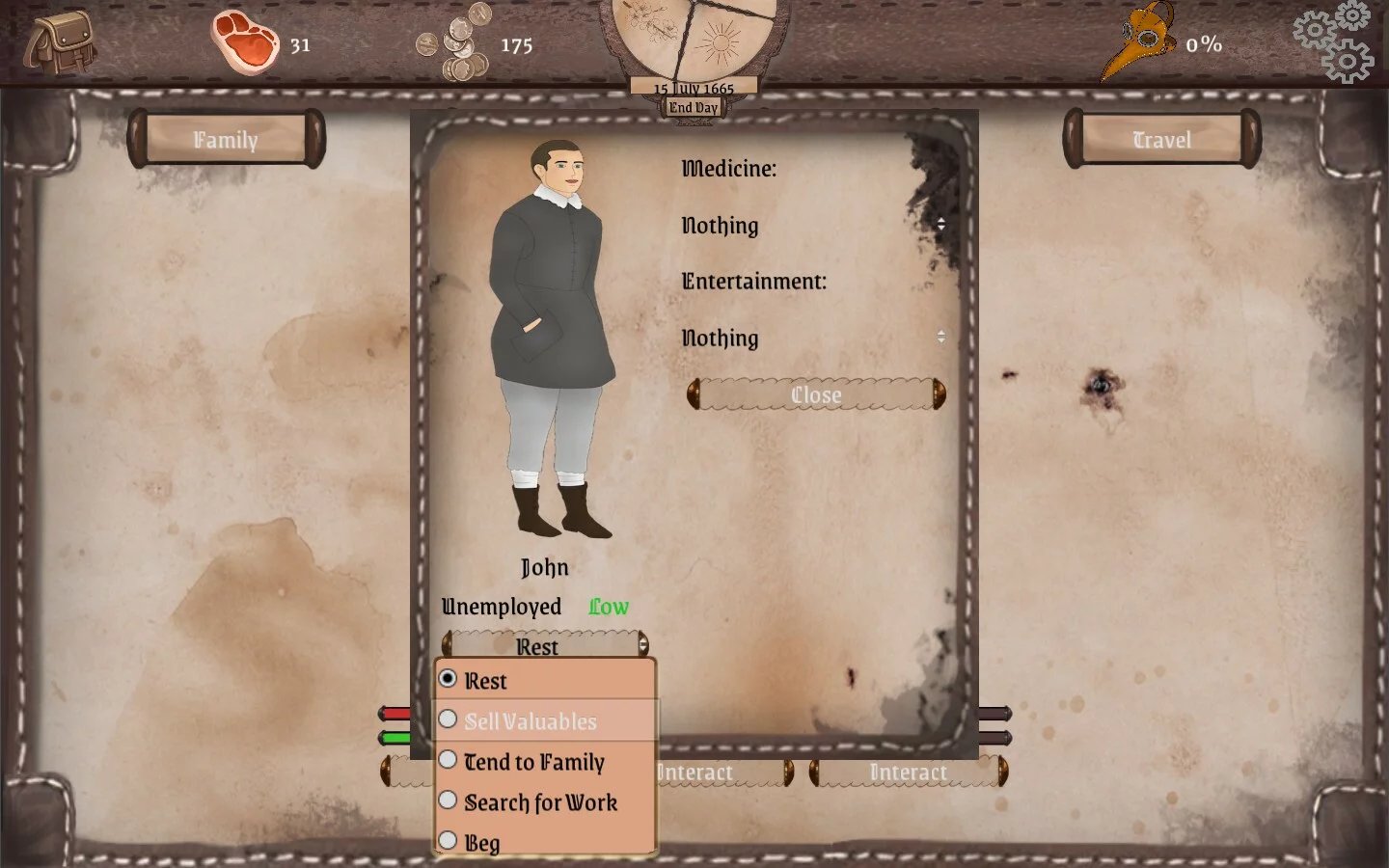 Изображение игры: The Great Plague Exodus