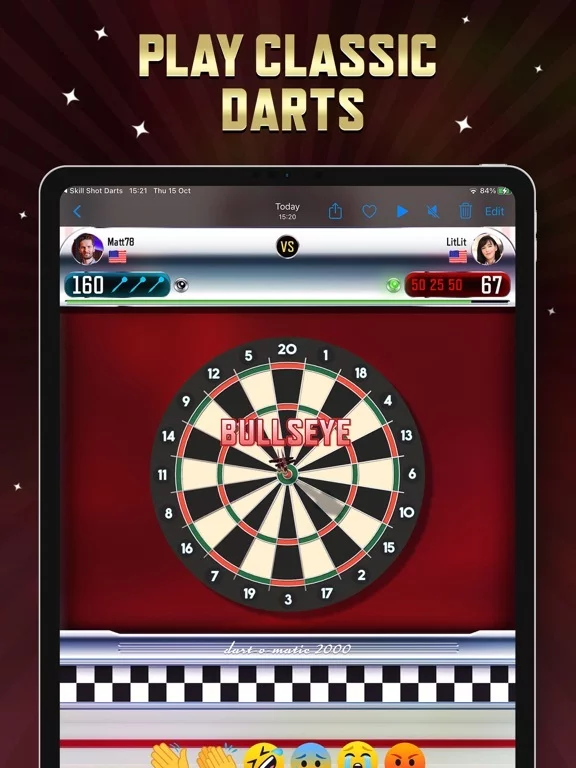 Изображение игры: Skill Shot Darts - Skillz PvP