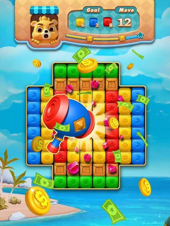 Изображение игры: Toy Block: Tap Cube Brick Pop
