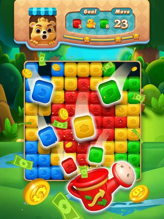 Изображение игры: Toy Block: Tap Cube Brick Pop