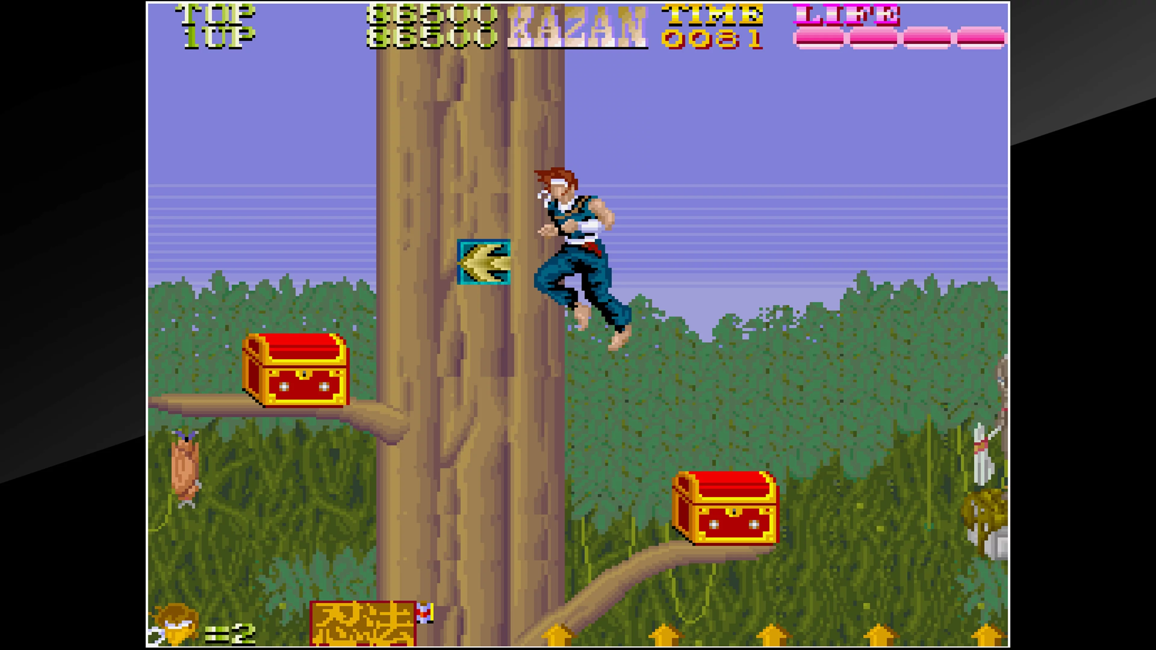 Изображение игры: Arcade Archives Ninja Kazan