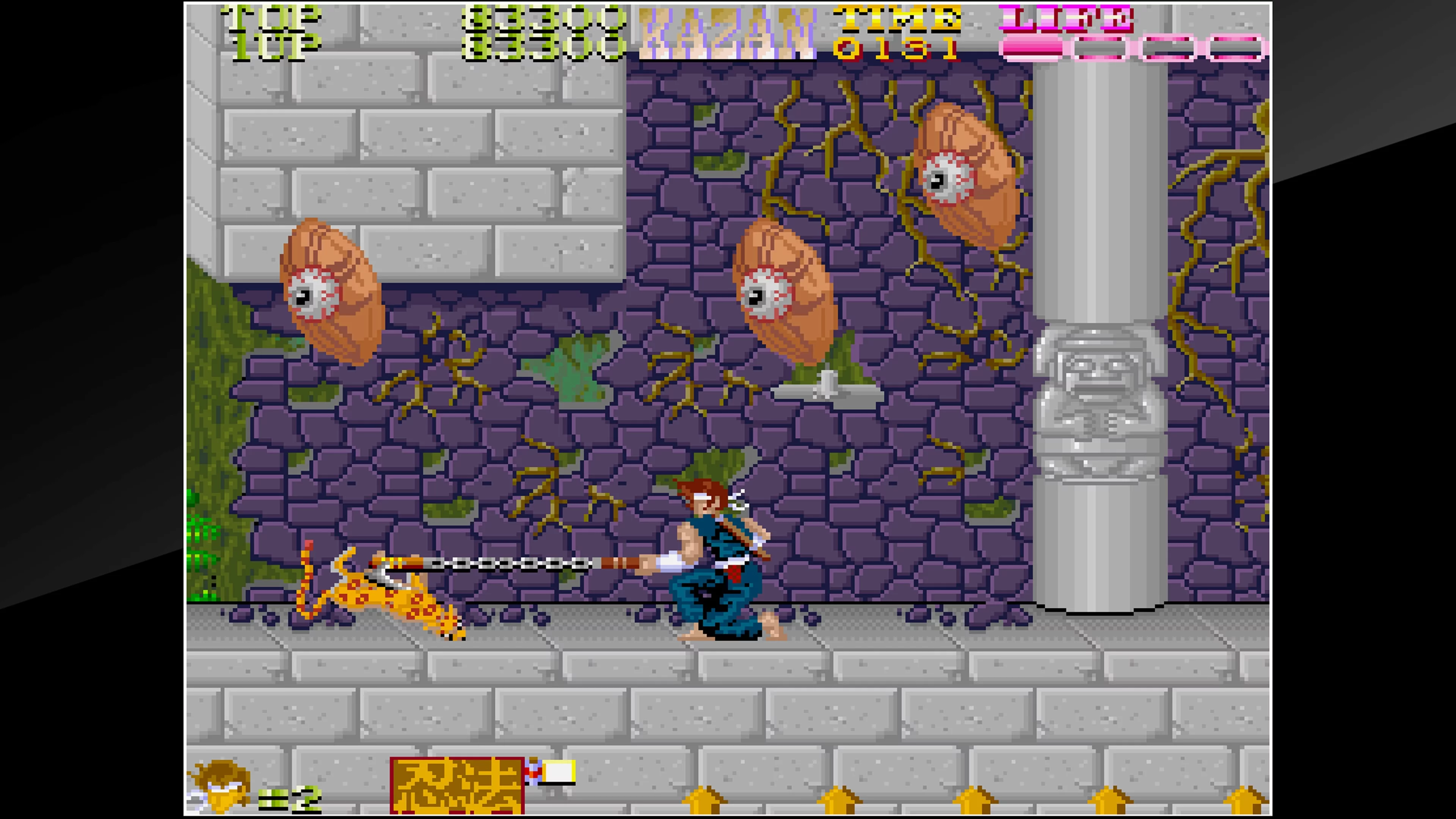Изображение игры: Arcade Archives Ninja Kazan