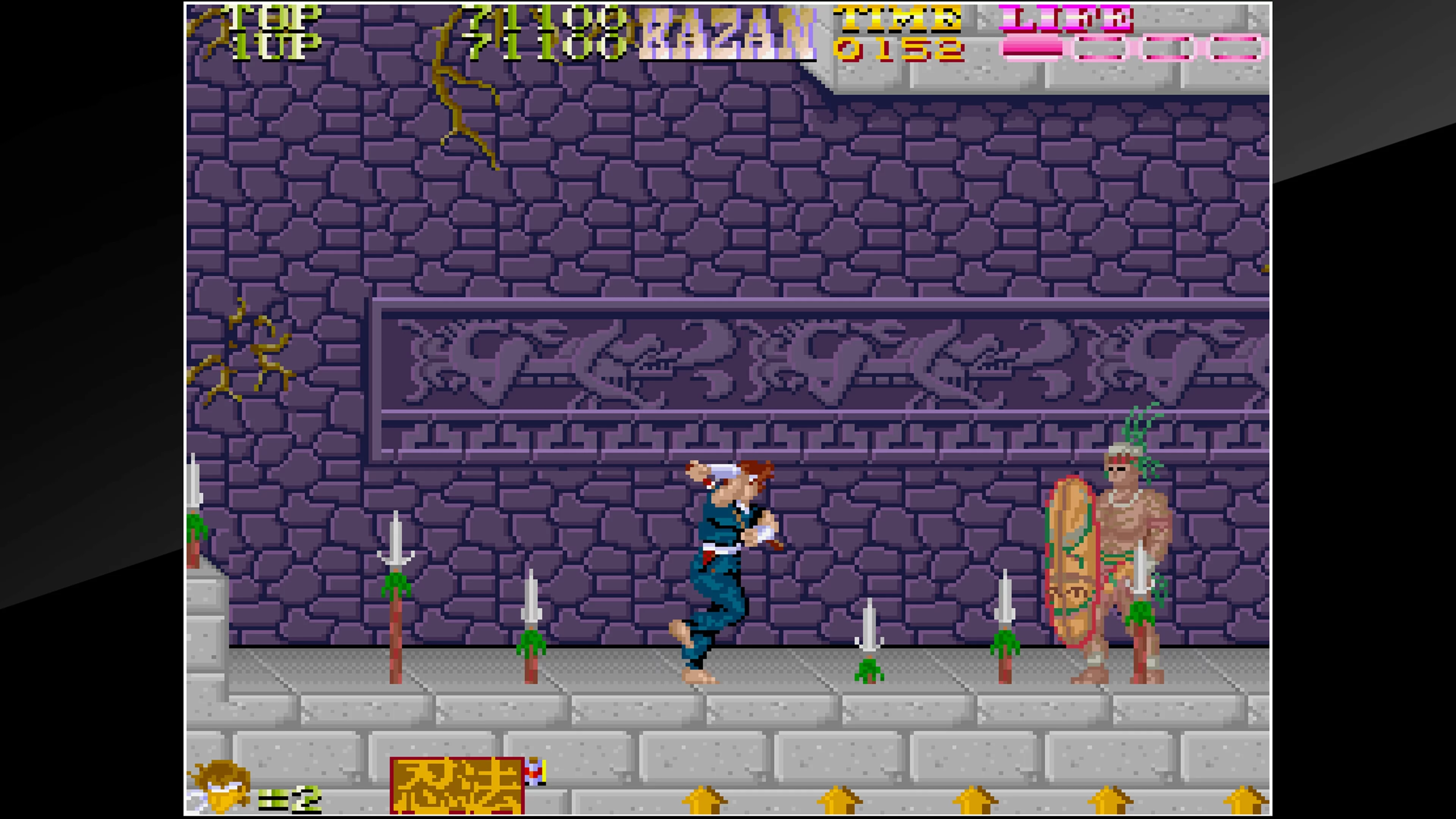 Изображение игры: Arcade Archives Ninja Kazan