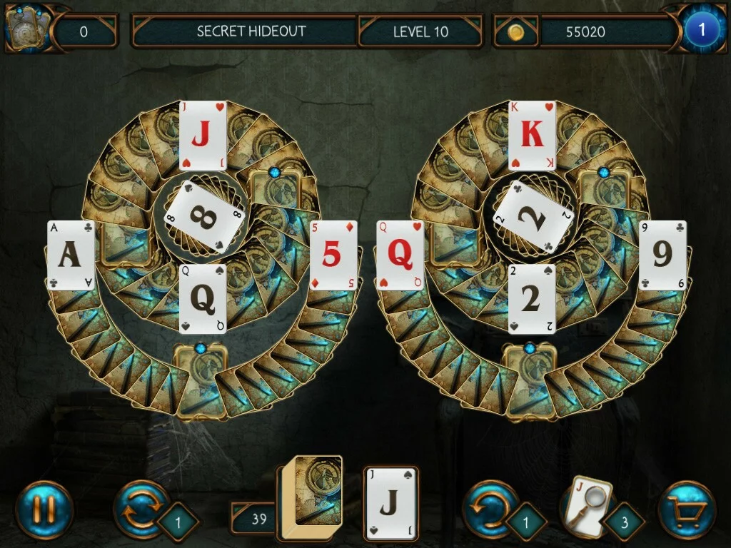 Изображение игры: Detective Solitaire: Inspector Magic And The Forbidden Magic