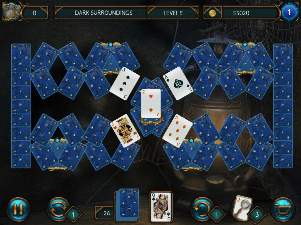 Изображение игры: Detective Solitaire: Inspector Magic And The Forbidden Magic