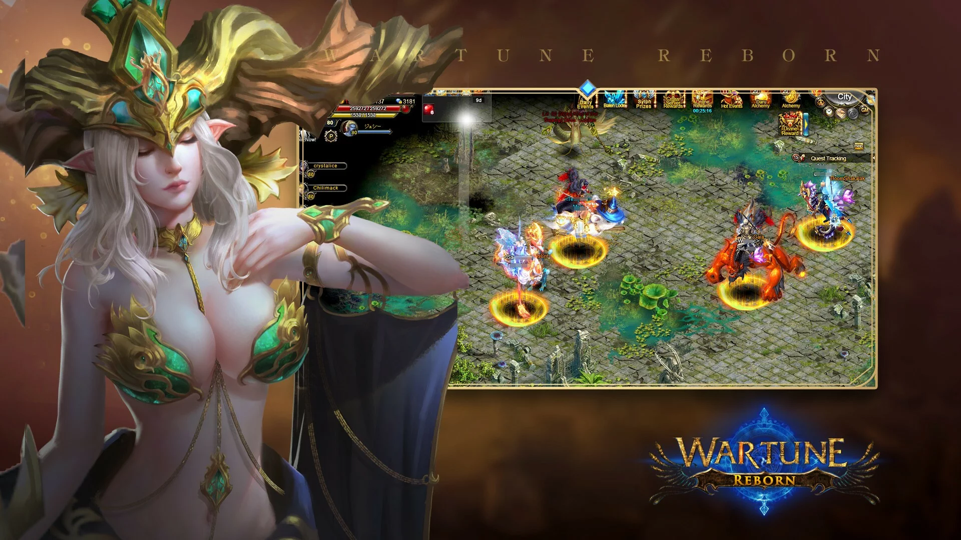 Изображение игры: Wartune Reborn