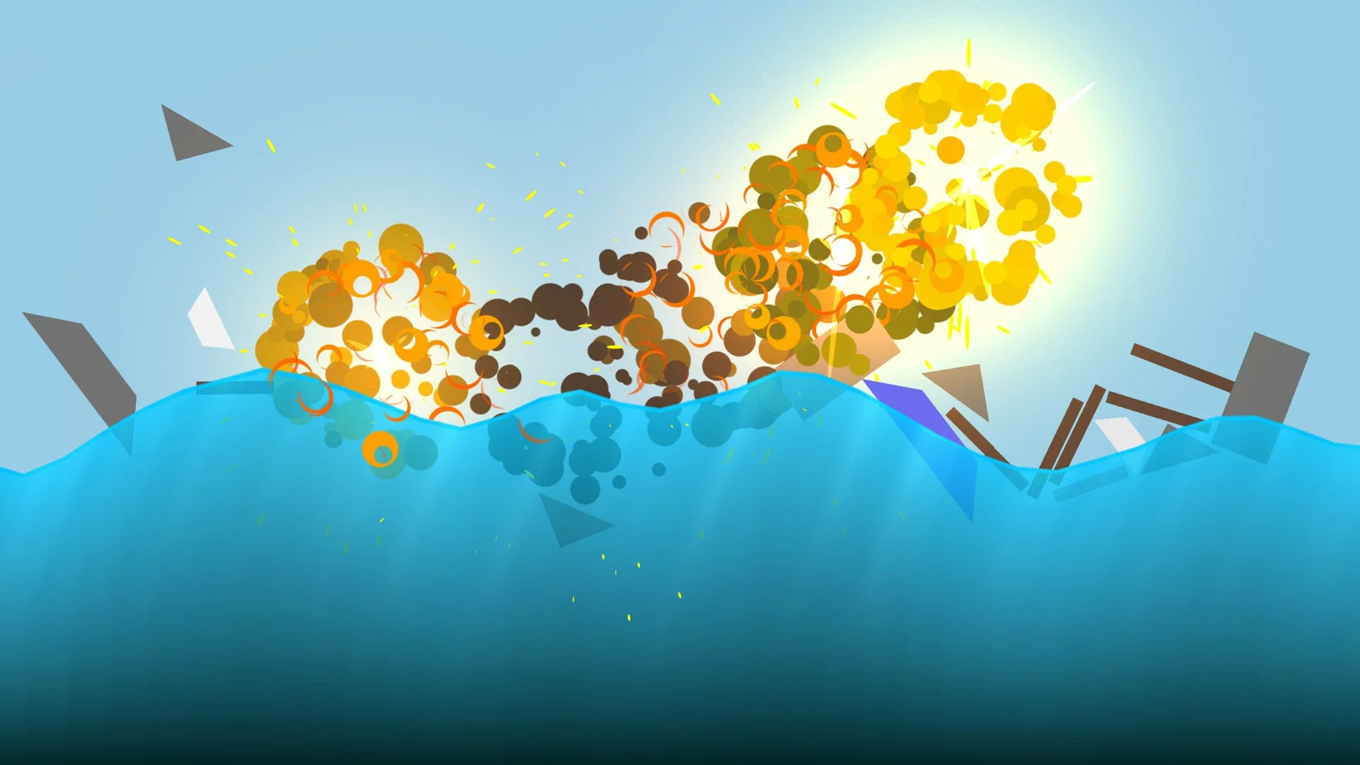 Изображение игры: Fluid Simulator