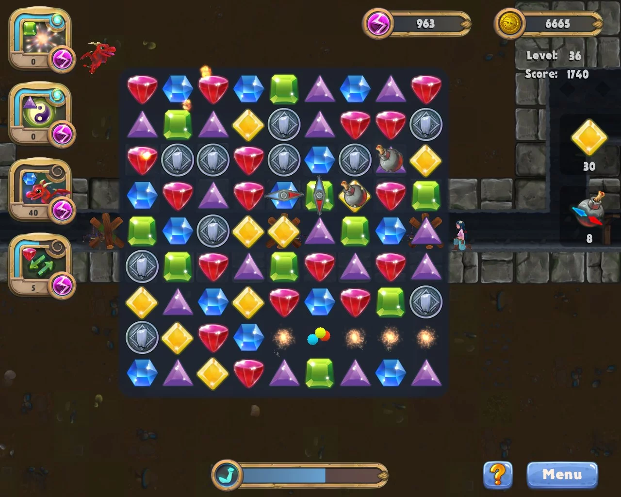 Изображение игры: Caves and Castles: Underworld