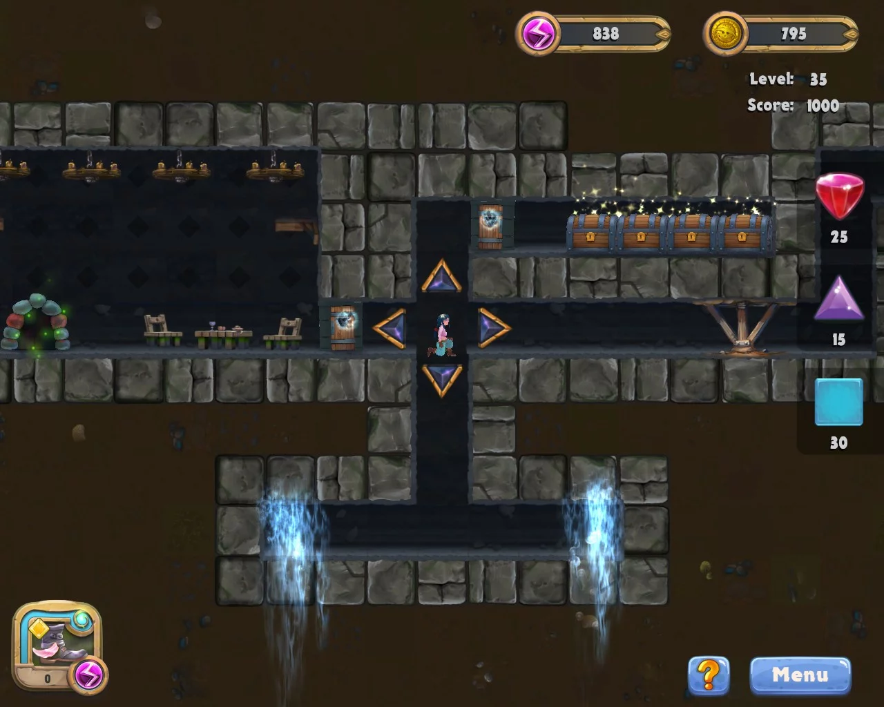 Изображение игры: Caves and Castles: Underworld