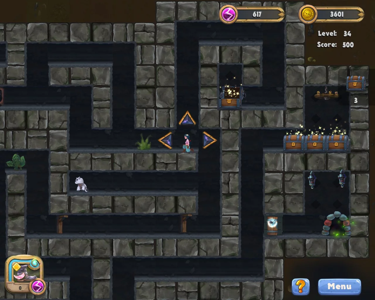 Изображение игры: Caves and Castles: Underworld