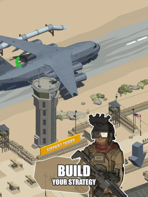Изображение игры: Idle Warzone 3d: Military Game