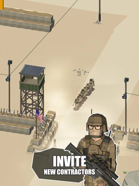 Изображение игры: Idle Warzone 3d: Military Game