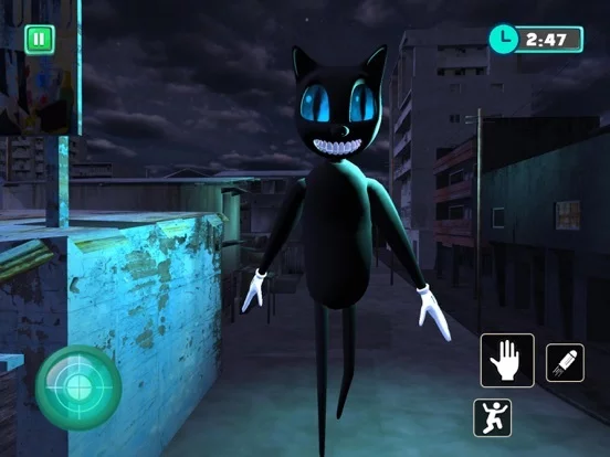 Изображение игры: Scary Cartoon Cat Horror Game