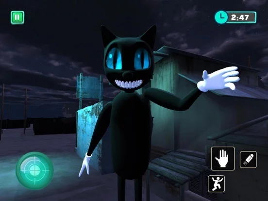 Изображение игры: Scary Cartoon Cat Horror Game
