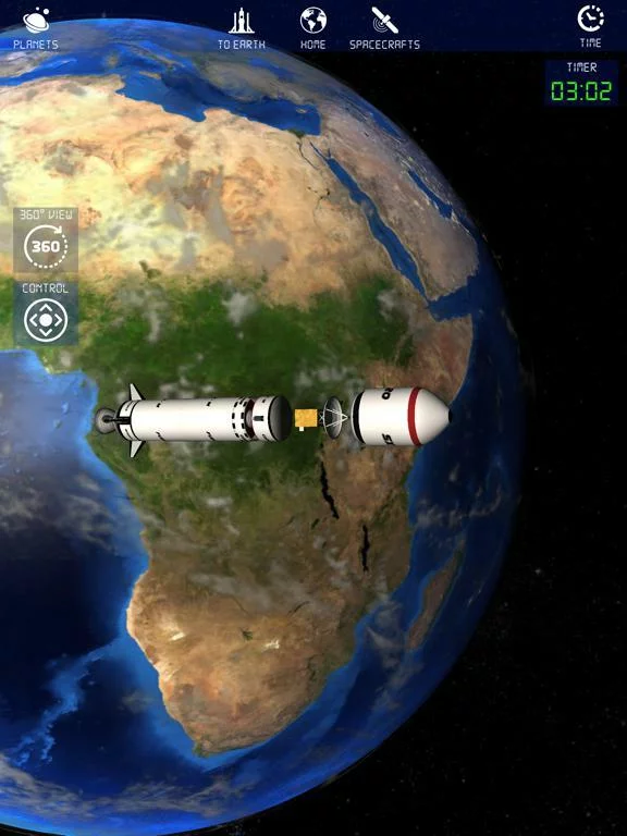 Изображение игры: Space Rocket Exploration