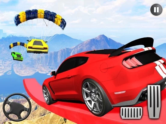 Изображение игры: Muscle Car Stunts - Car Games