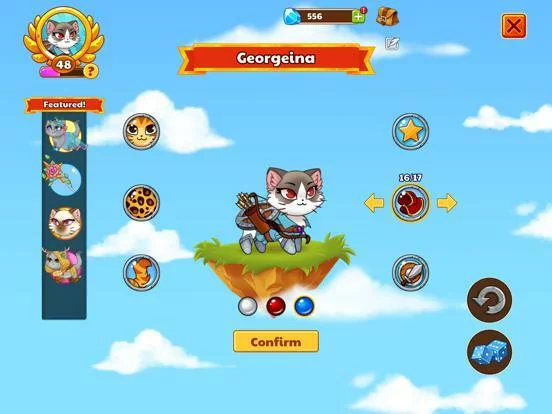 Изображение игры: Castle Cats - Idle Hero RPG