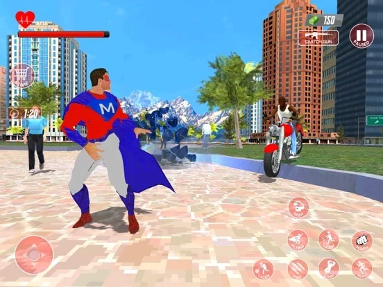 Изображение игры: Super Hero Flying Simulator 3D