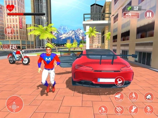 Изображение игры: Super Hero Flying Simulator 3D