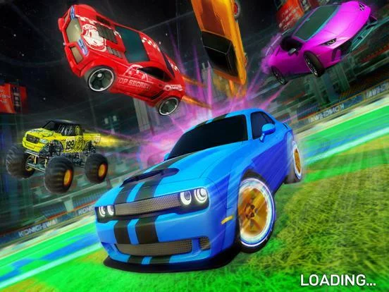 Изображение игры: Rocket Car Soccer League 2021