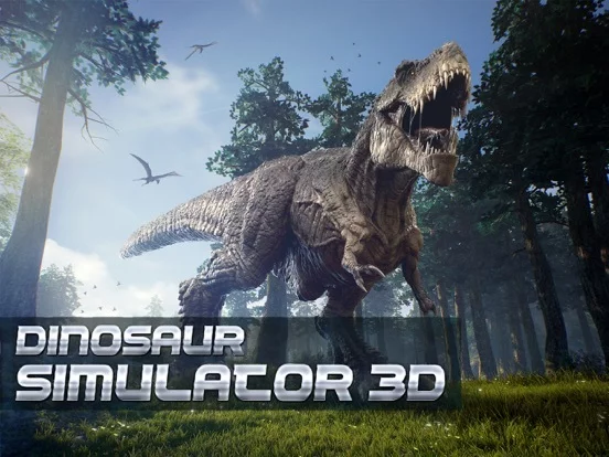 Изображение игры: Dinosaur Simulator 3D: Free Jurassic Commando Game