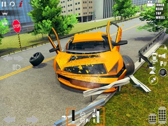 Изображение игры: Car Racer: City Driving School
