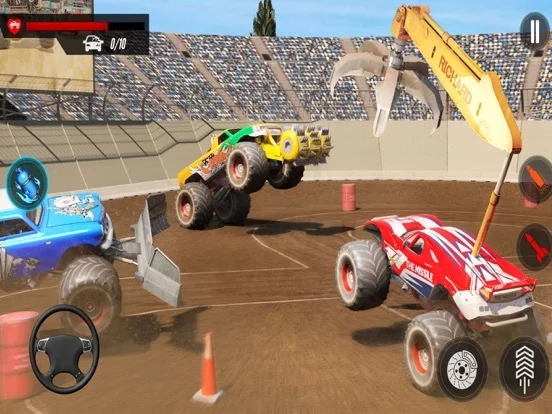 Изображение игры: Monster Truck 4x4 Destruction