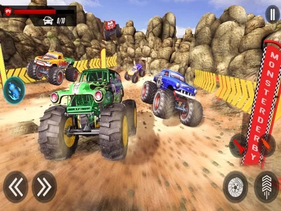 Изображение игры: Monster Truck 4x4 Destruction