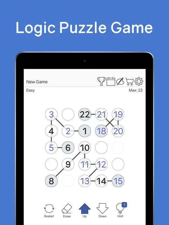 Изображение игры: Number Chain - Logic Puzzle
