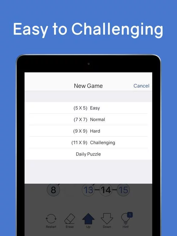 Изображение игры: Number Chain - Logic Puzzle