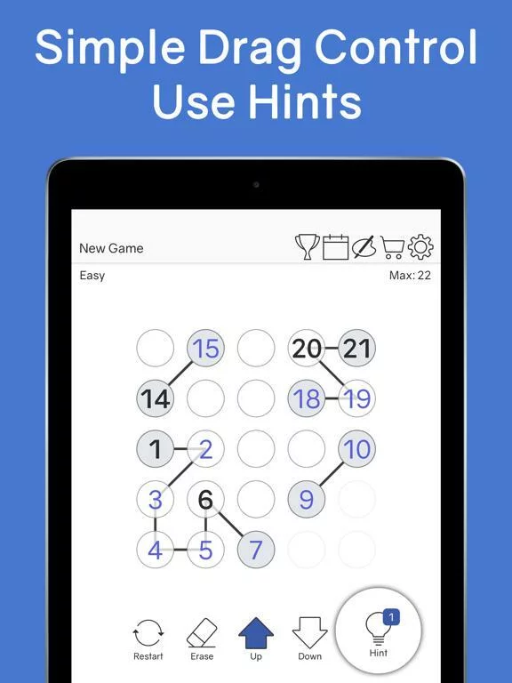 Изображение игры: Number Chain - Logic Puzzle