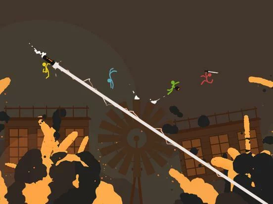Изображение игры: Stick Fight - Stickman Battle
