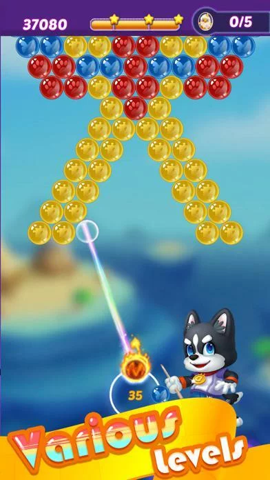 Изображение игры: Frenzy Bubble Shooter