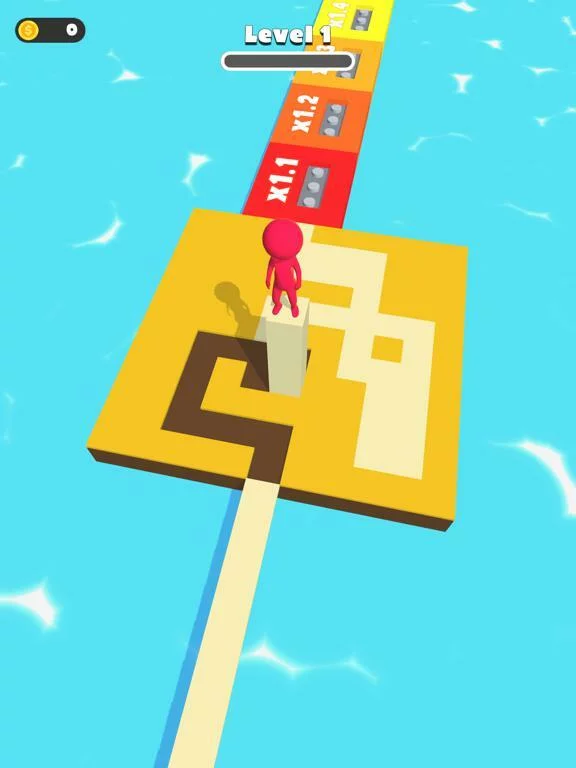 Изображение игры: Stacky Puzzle 3D - Shortcut.IO