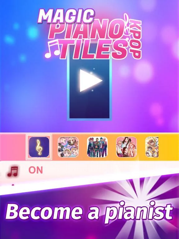 Изображение игры: Magic Piano Tile KPOP