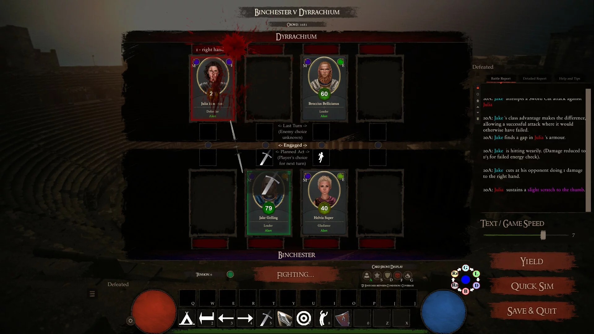 Изображение игры: Gladiator Manager