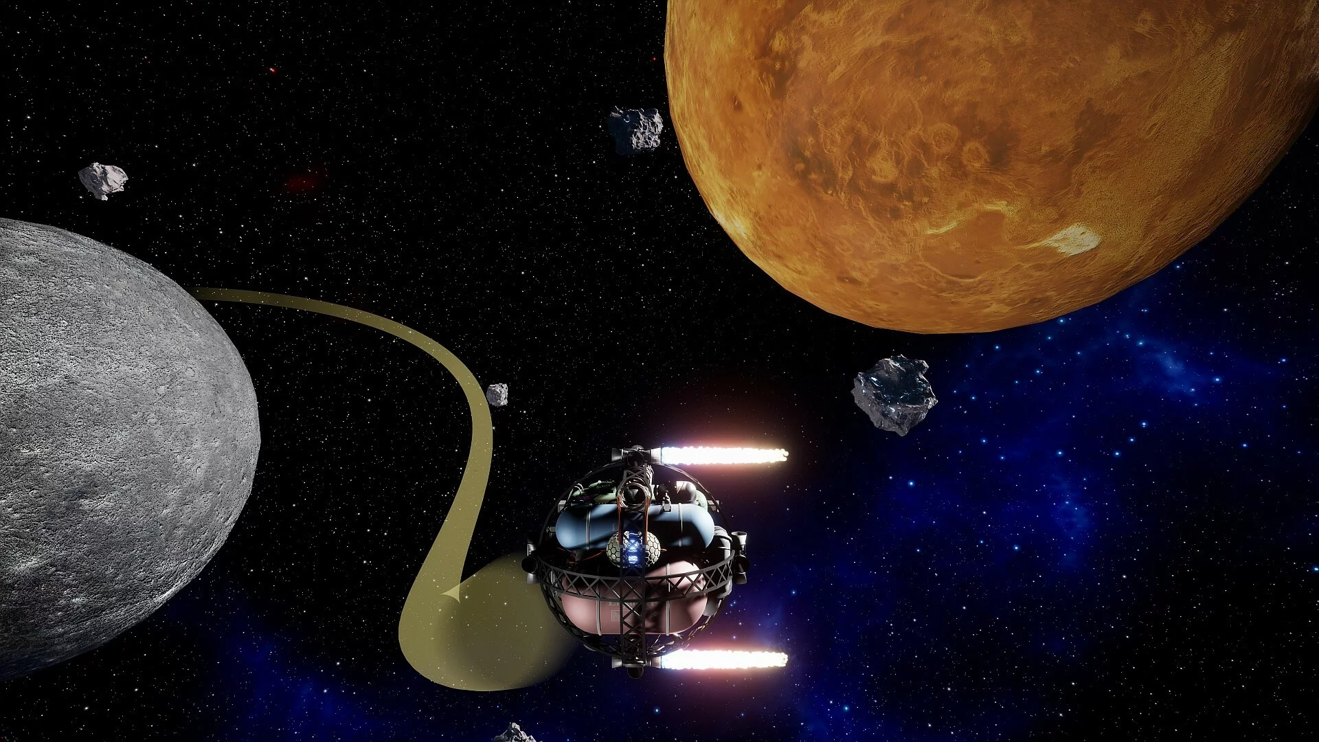 Изображение игры: Gravity in Space
