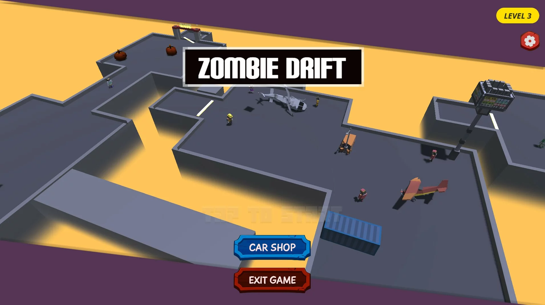 Изображение игры: Zombie Drift