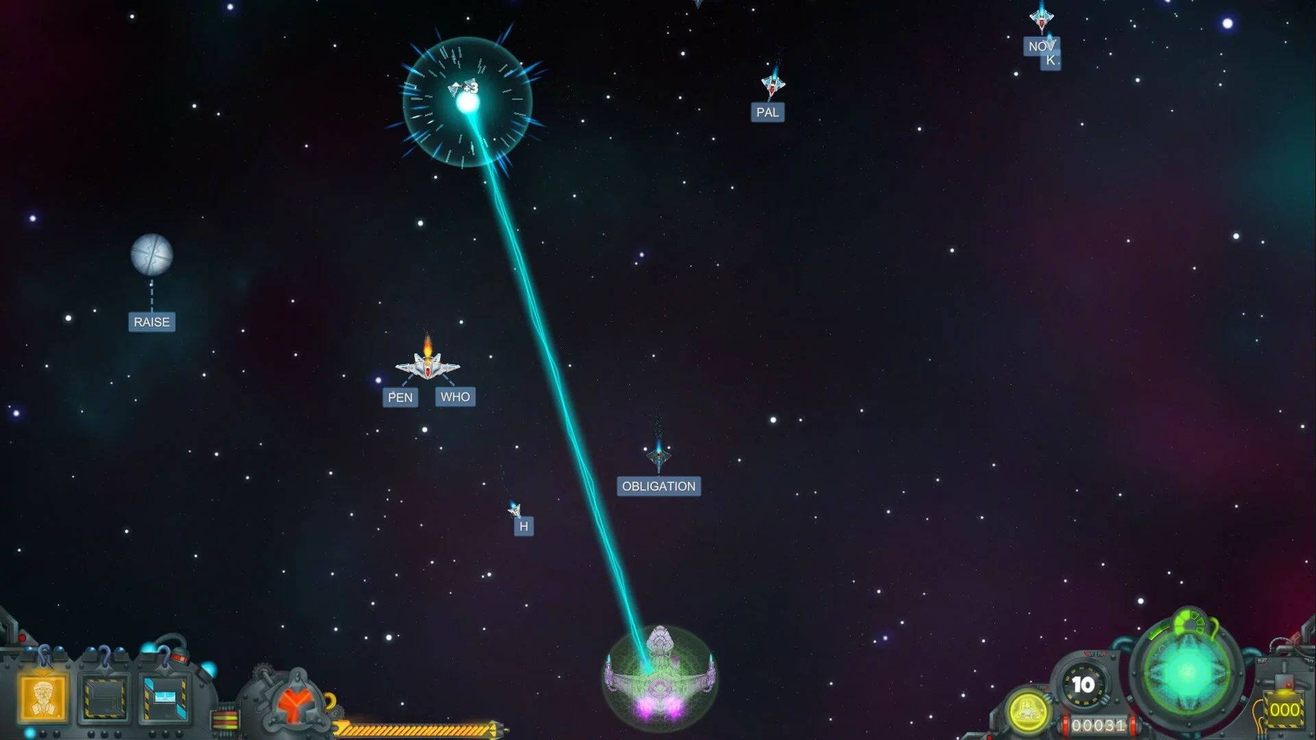 Изображение игры: Typing Fingers - Enemy