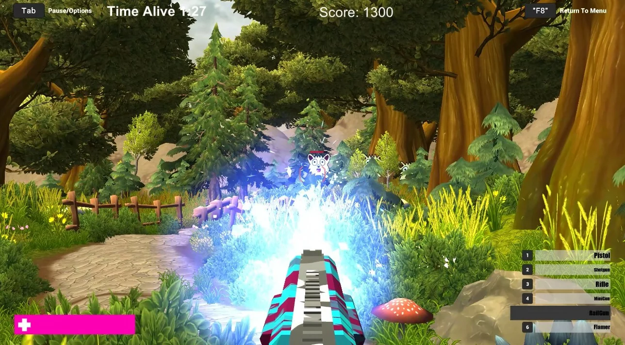 Изображение игры: Endless Furry Killer 3D