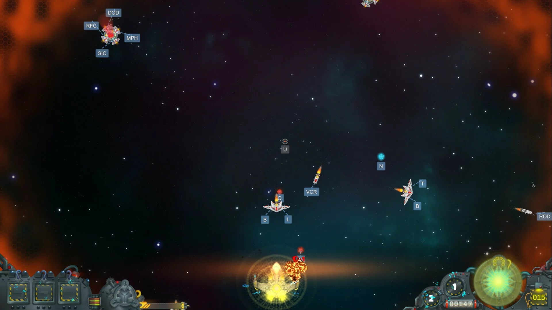 Изображение игры: Typing Fingers - Enemy