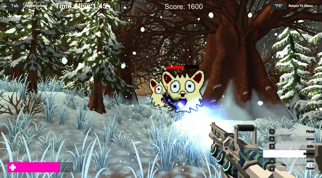 Изображение игры: Endless Furry Killer 3D